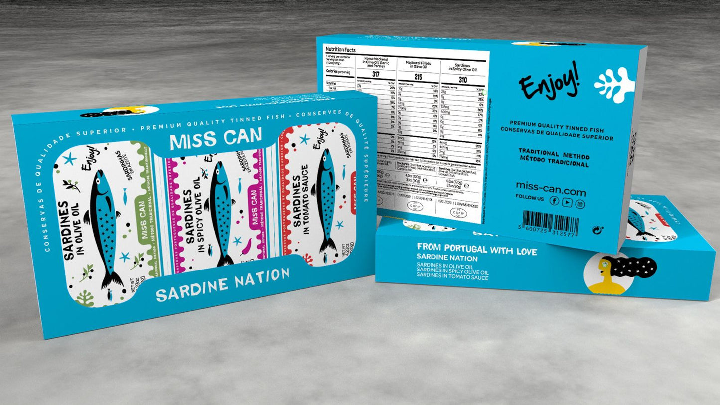 Sardine Nation Variety Pack