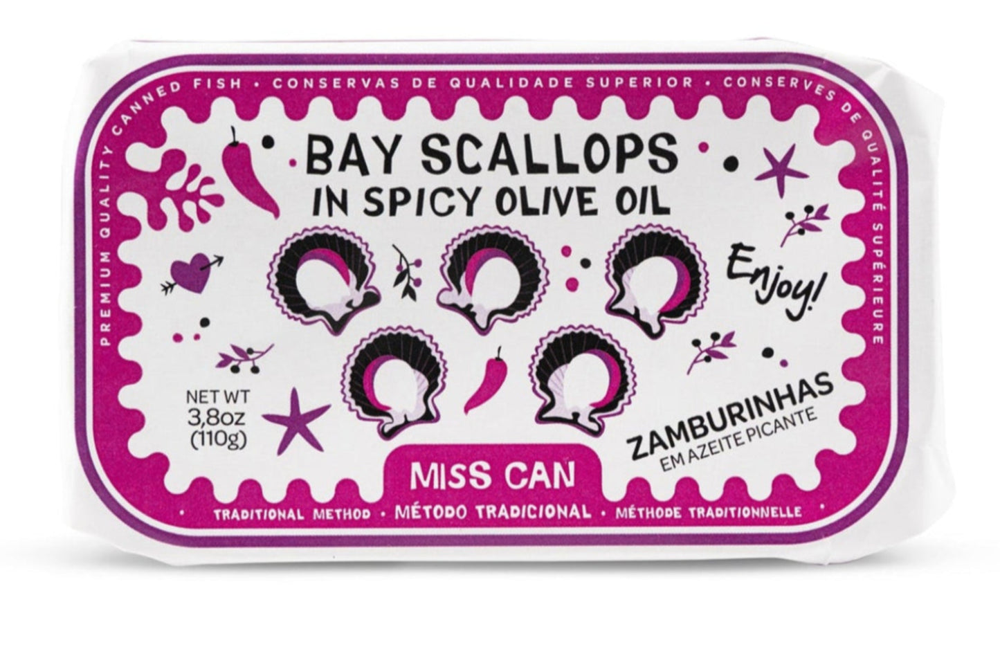 Bay Scallops in Spicy Olive Oil