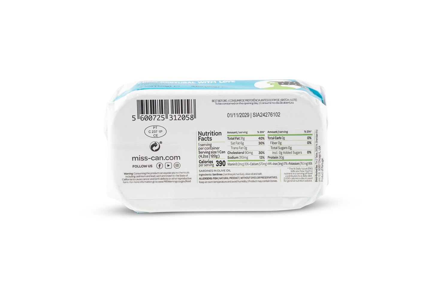 Sardines in Olive Oil