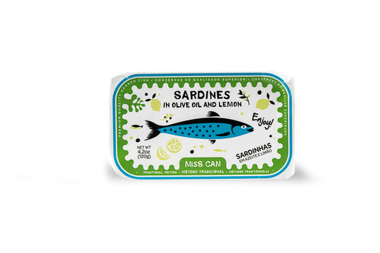 Sardines in Olive Oil with Lemon