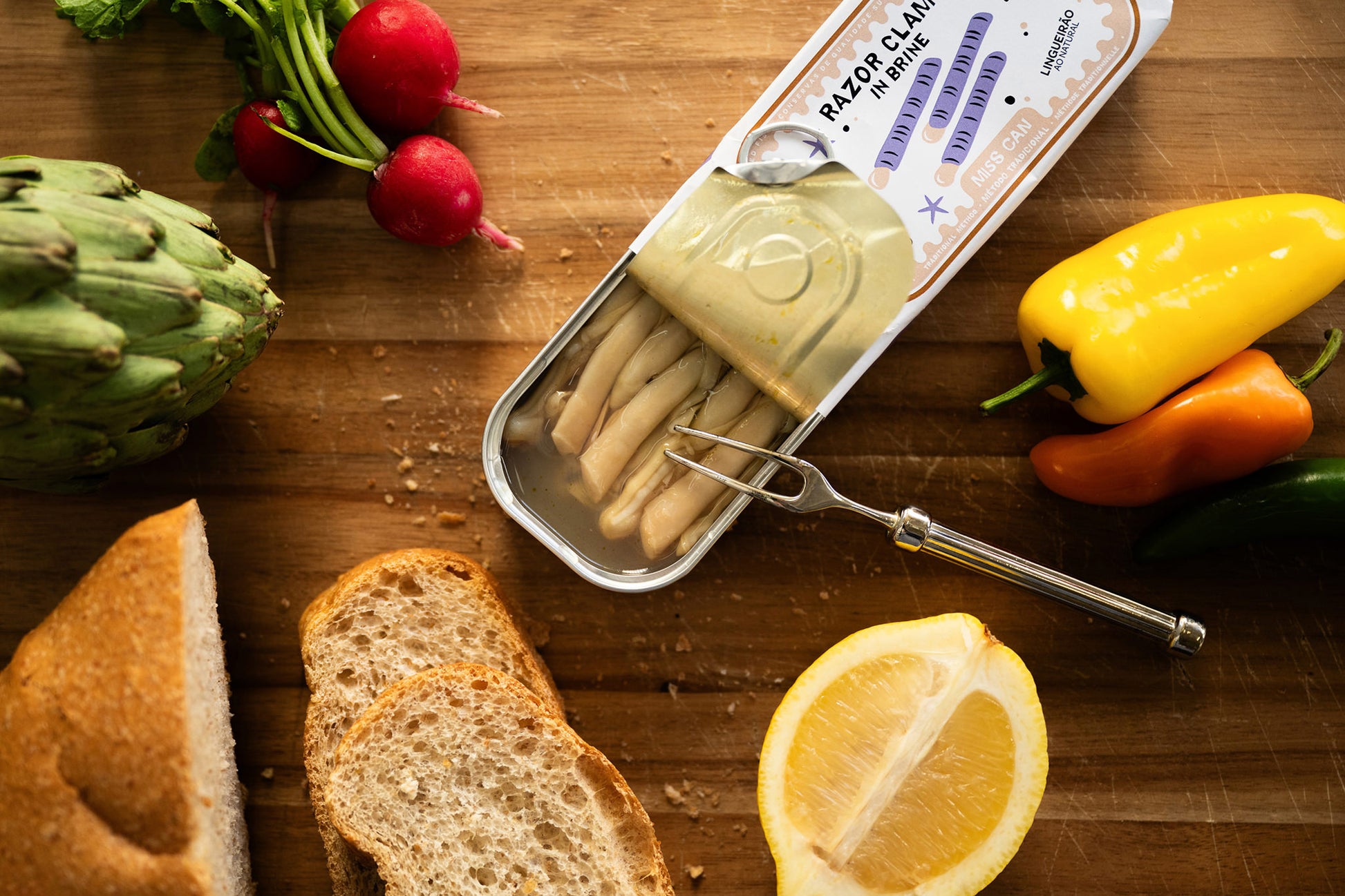 Miss Can Razor Clams in Brine