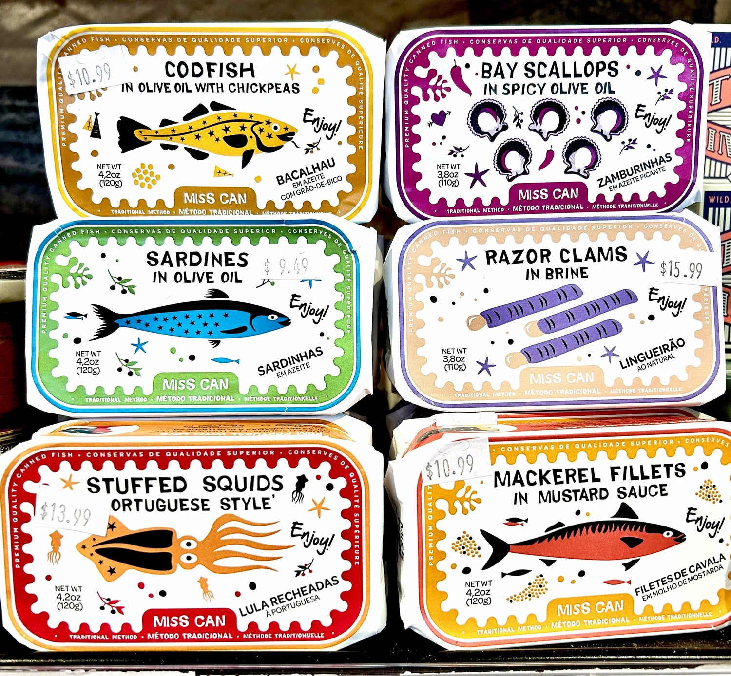GOURMET TINS