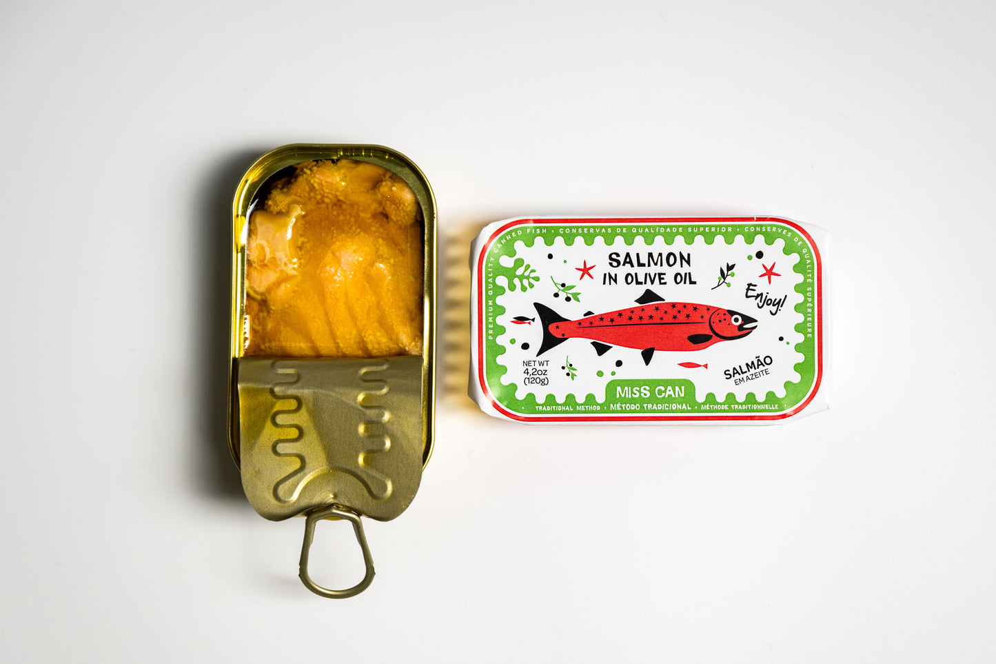 Salmon Fillet in Olive Oil