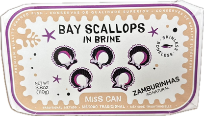 Bay Scallops in Brine