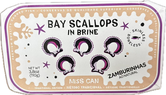 Bay Scallops in Brine