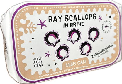 Bay Scallops in Brine