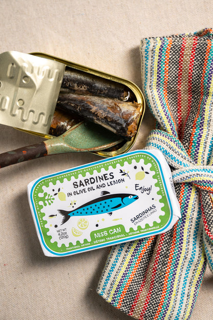 Sardines in Olive Oil with Lemon