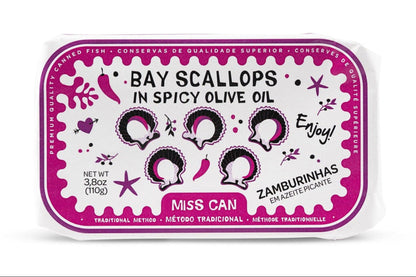 Bay Scallops in Spicy Olive Oil