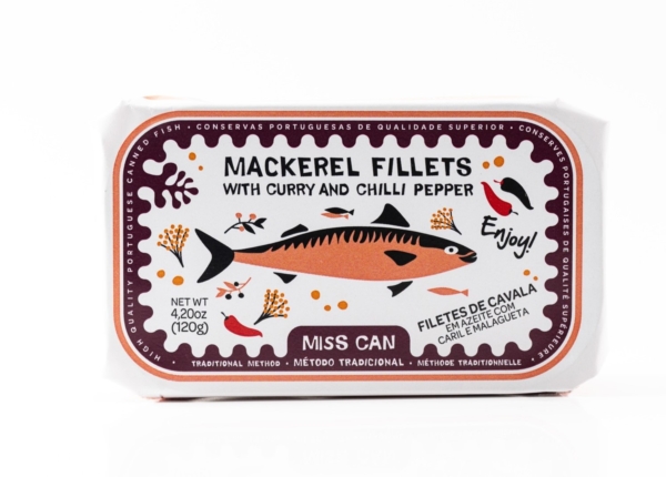 MACKEREL FILLETS WITH CURRY AND CHILI PEPPER